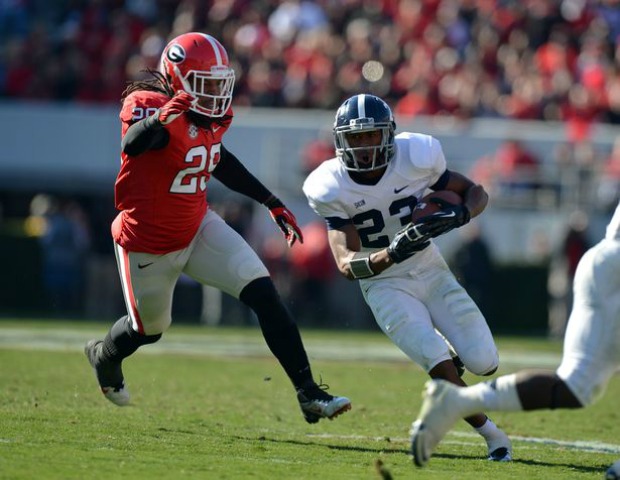 Uga and georgia southern score